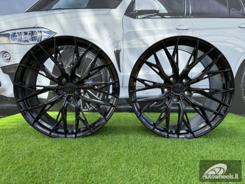 Ratlankis R18x8  5X100  ET  35  73.1  HX042  (A5871)  Black (BL)  For HAXER  (P)