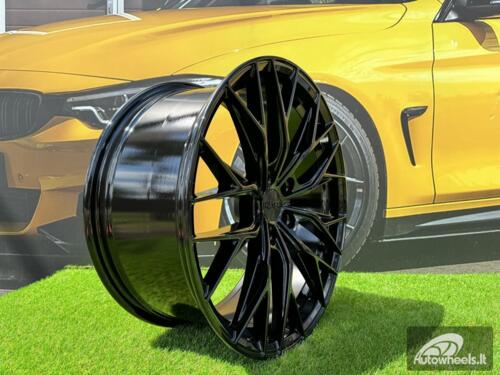 Ratlankis R19x8.5  5X112  ET  40  66.6  HX042  (IN0387)  Black (BL)  For HAXER  (P1)