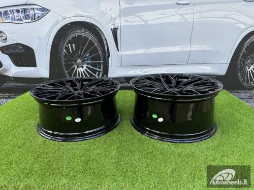 Ratlankis R20x9.5  5X120  ET  38  72.6  HX042  (IN0387)  Black (BL)  For HAXER  (A+K7)  (Rear+Front)