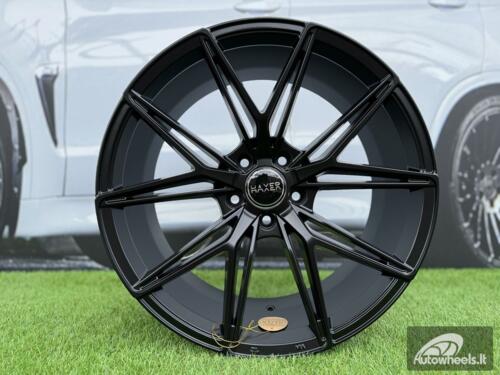 Ratlankis R19x8.5  5X108  ET  40  67.1  HX043  Black Half Matt (BLHM)  For HAXER  (K4)