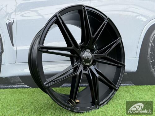 Ratlankis R19x8.5  5X108  ET  40  67.1  HX043  Black Half Matt (BLHM)  For HAXER  (K4)