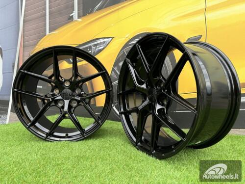 Ratlankis R18x8  5X112  ET  40  66.5  HX044  (IN6130)  Black (BL)  For HAXER  (K7)
