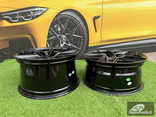 Ratlankis R18x8  5X112  ET  40  66.5  HX044  (IN6130)  Black (BL)  For HAXER  (K7)