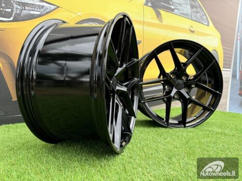 Ratlankis R19x8.5  5X112  ET  40  66.5  HX044  (IN6130)  Black (BL)  For HAXER  (Z6+K7)