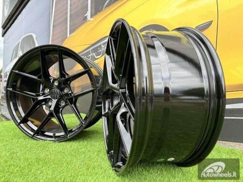 Ratlankis R19x8.5  5X112  ET  40  66.5  HX044  (IN6130)  Black (BL)  For HAXER  (Z6+K7)