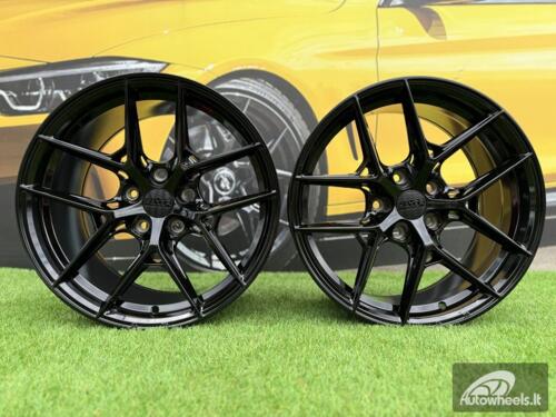 Ratlankis R18x9.5  5X120  ET  40  72.6  HX044  (IN6130)  Black (BL)  For HAXER  (K7)  (Rear+Front)