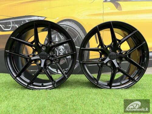 Ratlankis R18x9.5  5X120  ET  40  72.6  HX044  (IN6130)  Black (BL)  For HAXER  (P1)  (Rear+Front)