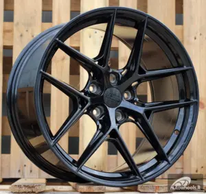 Ratlankis R19x8.5  5X120  ET  33  72.6  HX044  (IN6130)  Black (BL)  For HAXER  (K7)  (Rear+Front)