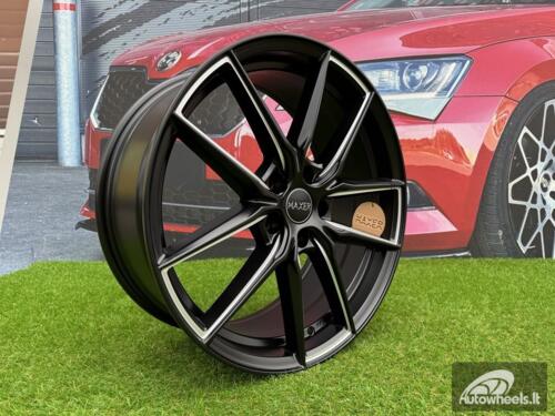 Ratlankis R21x9  5X112  ET  28  66.6  HX045  Black Half Matt (BLHM)  For HAXER  (Z2)  (Milling)
