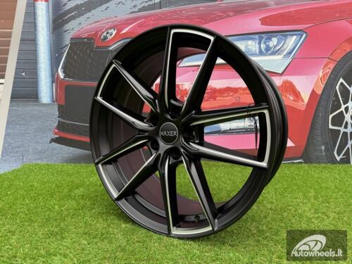 Ratlankis R21x9  5X112  ET  28  66.6  HX045  Black Half Matt (BLHM)  For HAXER  (Z2)  (Milling)