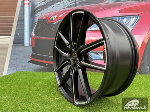 Ratlankis R21x9  5X112  ET  28  66.6  HX045  Black Half Matt (BLHM)  For HAXER  (Z2)  (Milling)