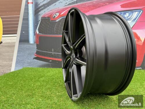 Ratlankis R21x9  5X112  ET  28  66.6  HX045  Black Half Matt (BLHM)  For HAXER  (Z2)  (Milling)