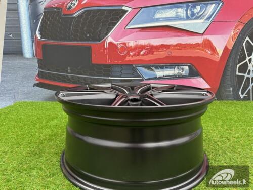 Ratlankis R21x9  5X112  ET  28  66.6  HX045  Black Half Matt (BLHM)  For HAXER  (Z2)  (Milling)