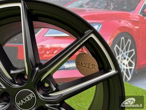 Ratlankis R21x9  5X112  ET  28  66.6  HX045  Black Half Matt (BLHM)  For HAXER  (Z2)  (Milling (Front+Rear))