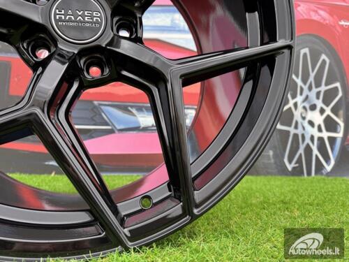 Ratlankis R20x10  5X120  ET  40  72.6  HX04F  Black (BL)  For HAXER  (K4)  (HYBRID FORGED (Max Load 815kg.))
