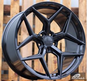 Ratlankis R20x10  5X120  ET  40  72.6  HX04F  Black (BL)  For HAXER  (K4)  (HYBRID FORGED (Max Load 815kg.))