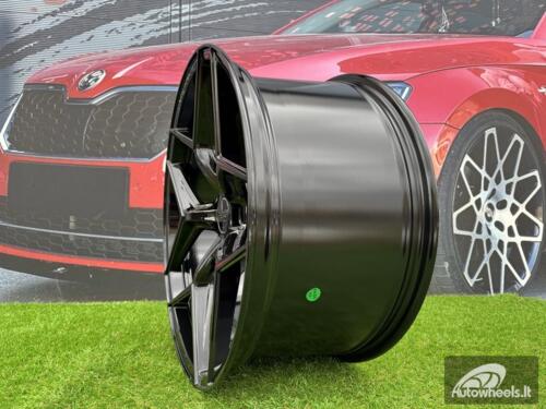 Ratlankis R20x10  5X120  ET  40  72.6  HX04F  Black (BL)  For HAXER  (K4)  (HYBRID FORGED (Max Load 815kg.) Front+Rear)