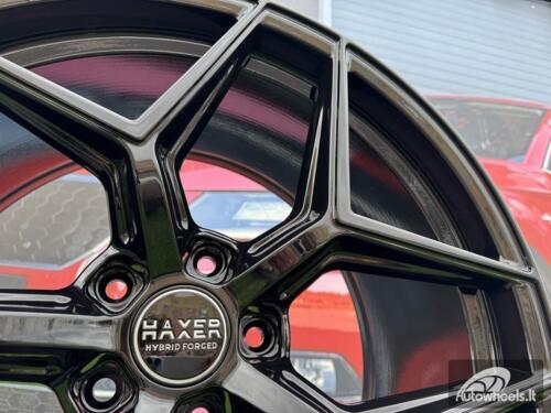 Ratlankis R20x10  5X120  ET  40  72.6  HX04F  Black (BL)  For HAXER  (K4)  (HYBRID FORGED (Max Load 815kg.) Front+Rear)