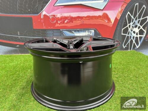 Ratlankis R20x10  5X120  ET  40  72.6  HX04F  Black (BL)  For HAXER  (K4)  (HYBRID FORGED (Max Load 815kg.) Front+Rear)