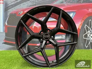 Ratlankis R20x10  5X112  ET  40  66.5  HX04F  Black (BL)  For HAXER  (K4+K2)  (HYBRID FORGED (Max Load 815kg.))