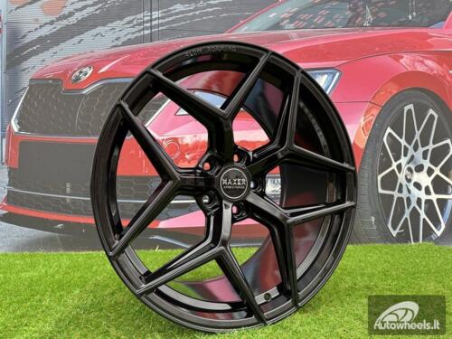 Ratlankis R20x10  5X112  ET  40  66.5  HX04F  Black (BL)  For HAXER  (K4+K2)  (HYBRID FORGED (Max Load 815kg.))