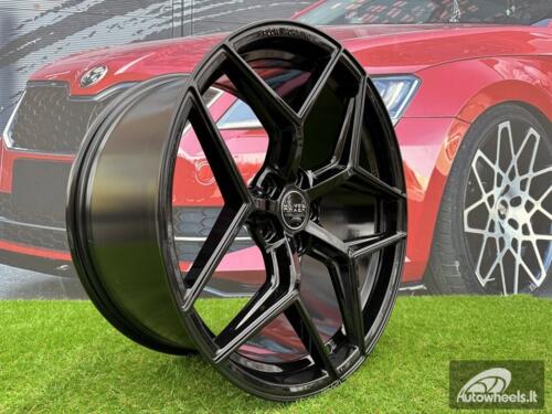 Ratlankis R20x10  5X112  ET  40  66.5  HX04F  Black (BL)  For HAXER  (K4+K2)  (HYBRID FORGED (Max Load 815kg.))