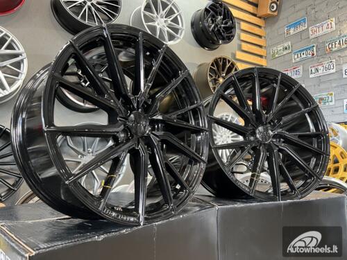 Ratlankis R20x8.5  5X120  ET  33  72.6  HX06F  Black (BL)  For HAXER  (K2+K4)  (HYBRID FORGED (Front+Rear))