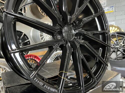 Ratlankis R20x8.5  5X120  ET  33  72.6  HX06F  Black (BL)  For HAXER  (K2+K4)  (HYBRID FORGED (Front+Rear))