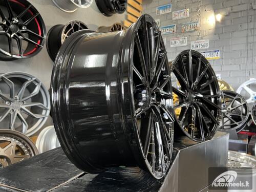 Ratlankis R20x8.5  5X120  ET  33  72.6  HX06F  Black (BL)  For HAXER  (K2+K4)  (HYBRID FORGED (Front+Rear))