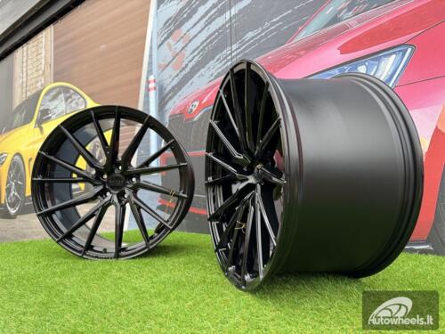 Ratlankis R20x10  5X112  ET  40  66.5  HX06F  Black (BL)  For HAXER  (K4+K2)  (HYBRID FORGED (Front+Rear))