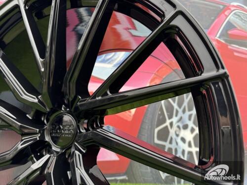 Ratlankis R20x10  5X112  ET  40  66.5  HX06F  Black (BL)  For HAXER  (K4+K2)  (HYBRID FORGED (Front+Rear))