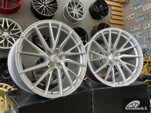 Ratlankis R21x10.5  5X112  ET  40  66.5  HX06F  Polished Silver Half Matt (MSHM)  For HAXER  (K2+P2)  (HYBRID FORGED (Front+Rear))