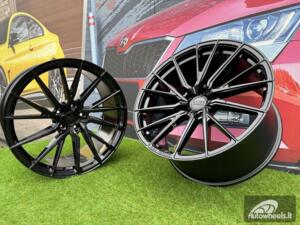 Ratlankis R21x9  5X112  ET  28  66.5  HX06F  Black (BL)  For HAXER  (K4+P)  (HYBRID FORGED (Front+Rear))
