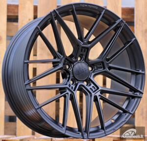 Ratlankis R20x8.5  5X120  ET  33  72.6  HX07F  Black Half Matt (BLHM)  HAXER  (P2)  (HYBRID FORGED)