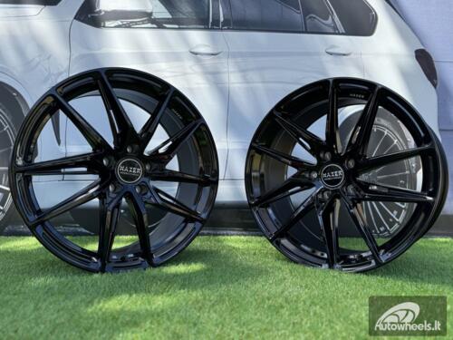 Ratlankis R20x10.5  5X120  ET  42  72.6  HX08F  (23140)  Black (BL)  For HAXER  (K7)  (HYBRID FORGED (Front+Rear))