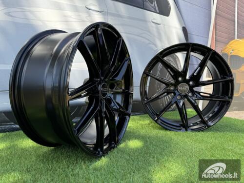 Ratlankis R20x10.5  5X120  ET  42  72.6  HX08F  (23140)  Black (BL)  For HAXER  (K7)  (HYBRID FORGED (Front+Rear))