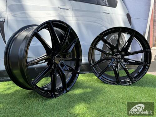 Ratlankis R20x10  5X112  ET  40  66.5  HX08F  (23140)  Black (BL)  For HAXER  (K7)  (HYBRID FORGED)
