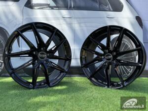 Ratlankis R20x10  5X112  ET  40  66.5  HX08F  (23140)  Black (BL)  For HAXER  (K7)  (HYBRID FORGED)