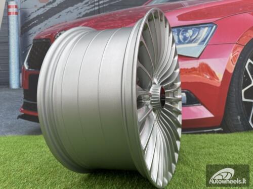 Ratlankis R19x8.5  5X112  ET  35  66.6  HX09F  Silver Shining (SS)  For HAXER  (K4)  (HYBRID FORGED (For car Mercedes Benz))