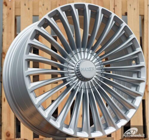 Ratlankis R19x8.5  5X112  ET  35  66.6  HX09F  Silver Shining (SS)  For HAXER  (K4)  (HYBRID FORGED (For car Mercedes Benz))