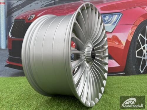 Ratlankis R19x8.5  5X112  ET  35  66.6  HX09F  Silver Shining (SS)  For HAXER  (K4)  (HYBRID FORGED (For car Mercedes Benz))