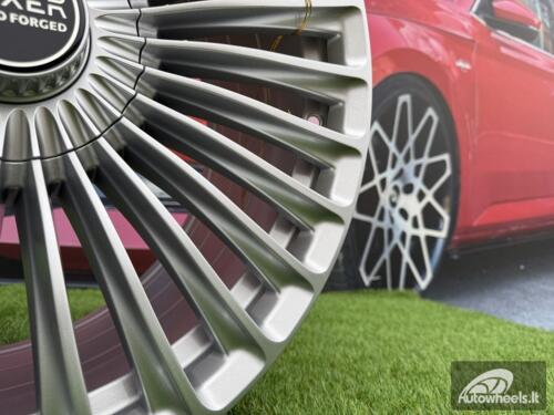 Ratlankis R19x8.5  5X112  ET  35  66.6  HX09F  Silver Shining (SS)  For HAXER  (K4)  (HYBRID FORGED (For car Mercedes Benz))