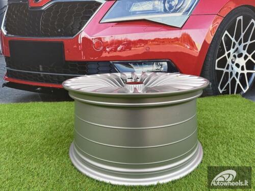 Ratlankis R19x8.5  5X112  ET  35  66.6  HX09F  Silver Shining (SS)  For HAXER  (K4)  (HYBRID FORGED (For car Mercedes Benz))