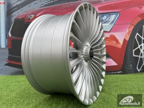 Ratlankis R20x8.5  5X112  ET  43  66.6  HX09F  Silver Shining (SS)  For HAXER  (K4)  (HYBRID FORGED (For car Mercedes Benz))