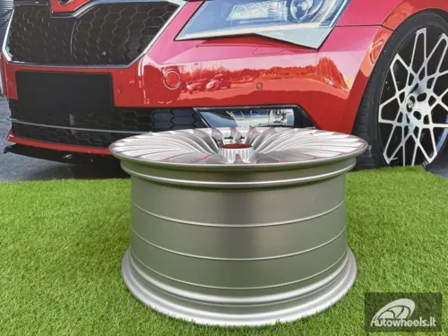 Ratlankis R20x8.5  5X112  ET  43  66.6  HX09F  Silver Shining (SS)  For HAXER  (K4)  (HYBRID FORGED (For car Mercedes Benz))