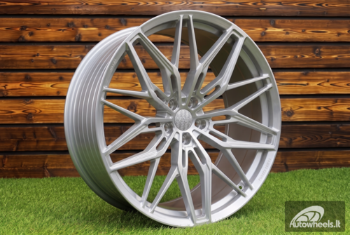 Ratlankis R21x10.5  5X112  ET  30  66.6  HXF03  Brush Silver (BS)  For HAXER  (K3)  (FORGED  (NEW Model))