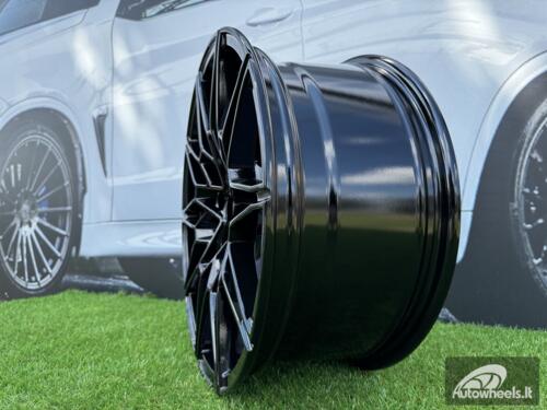 Ratlankis R20x9.5  5X112  ET  38  66.6  I0293  Black (BL)  For BMW  (P2+Z5+P1)  (Rear+Front)
