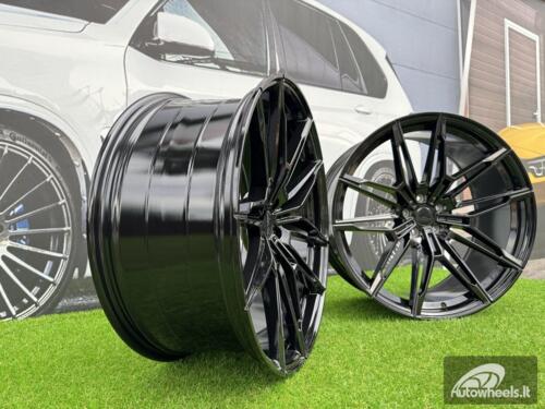 Ratlankis R20x8.5  5X112  ET  25  66.6  I0294  Black (BL)  For BMW  (Z3)  (REAR+FRONT)
