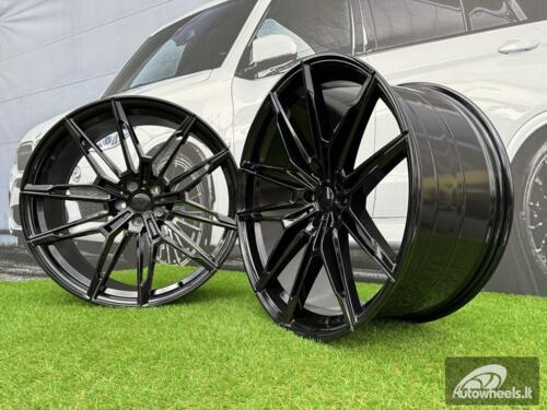 Ratlankis R20x9.5  5X112  ET  40  66.6  I0294  Black (BL)  For BMW  (P2+K7+Z3)  (REAR+FRONT)