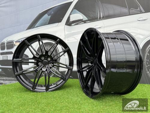Ratlankis R20x9.5  5X112  ET  40  66.6  I0294  Black (BL)  For BMW  (P2+K7+Z3)  (REAR+FRONT)